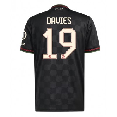 Bayern Munich Alphonso Davies #19 3rd trikot 2025-26 Kurzarm Bayern Munich Alphonso Davies #19 3rd trikot 2025-26 Kurzarm